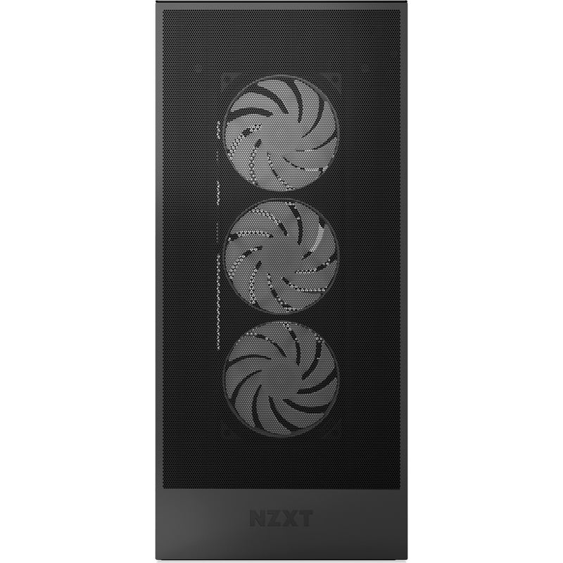 Load image into Gallery viewer, Nzxt h7 flow rgb (2024) midi tower behuizing (zwart | 2x usb-a | 1x usb-c | rgb | tempered glass)

