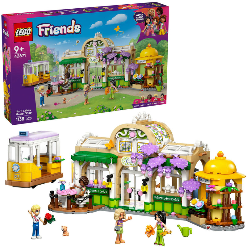 Afbeelding laden in galerijviewer, Lego ® friends plantencafé en bloemenwinkel bouwset - 42671
