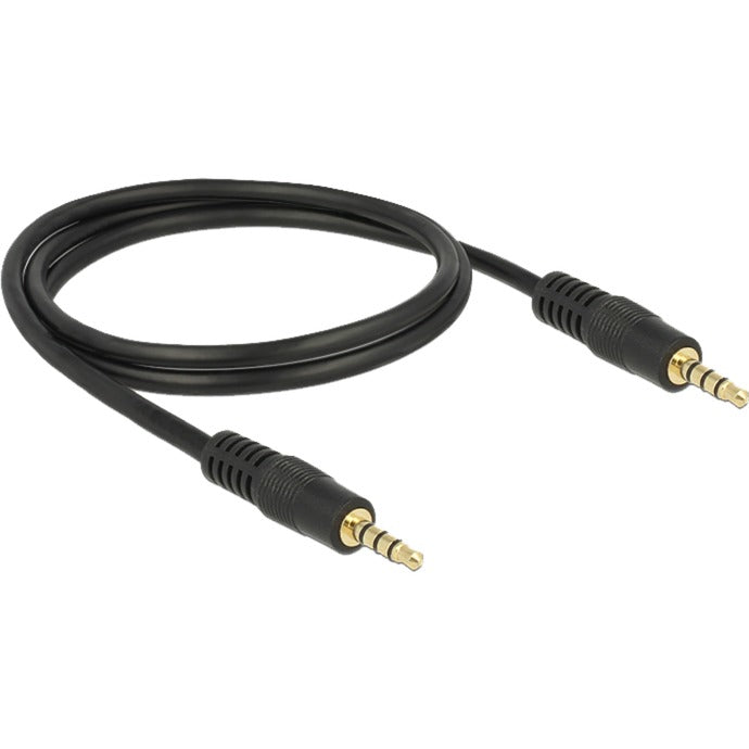 Load image into Gallery viewer, Delock 3,5 mm kabel (zwart, 1 meter)
