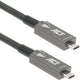Act connectivity usb-c 3.2 gen2 active optical cable (aoc) aansluitkabel (grijs zwart, 5 meter)