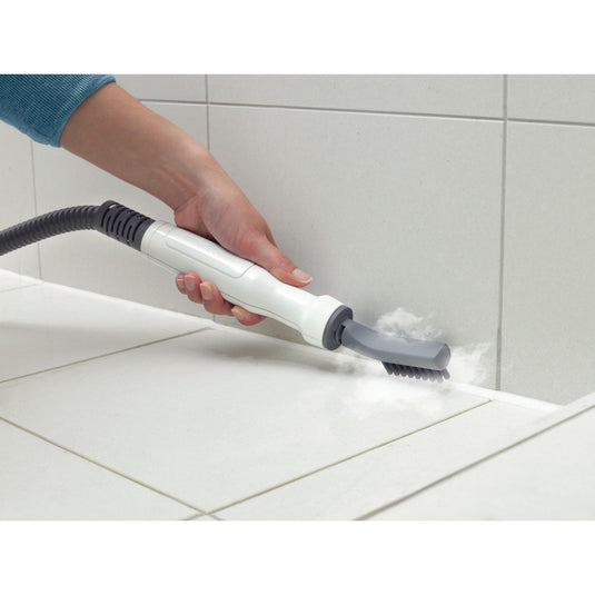 Black+decker fsmh1321 1600w steam-mop met 6 accessoires stoomreiniger (wit blauwgrijs)