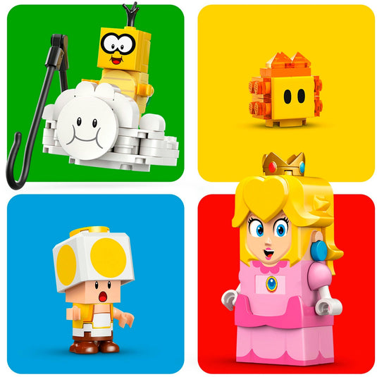 Lego super mario™ - avonturen met interactieve peach™ - 71441