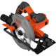 Black+decker 1500w 66mm cirkelzaag cs1550k-qs handcirkelzaag (oranje zwart)