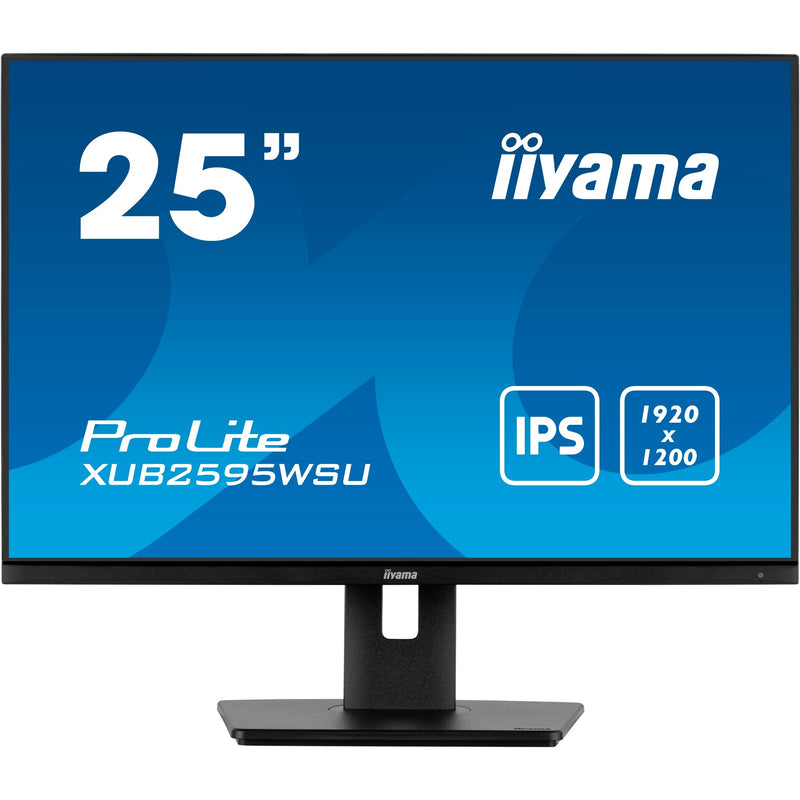 Load image into Gallery viewer, Iiyama prolite xub2595wsu-b5 25 monitor (zwart, hdmi, displayport, vga, 2x usb-a, usb-b)
