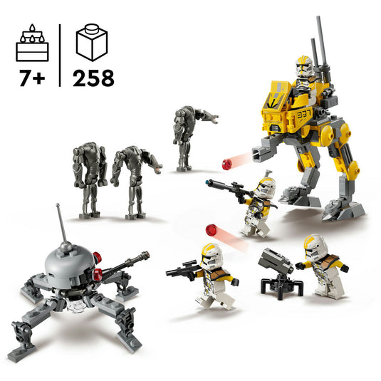 Lego star wars 327th star corps clone troopers battle pack bouwpakket voor kinderen - 75431