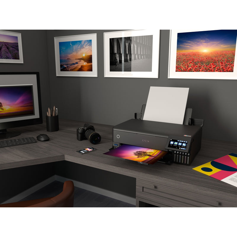 Load image into Gallery viewer, Epson ecotank et-8550 all-in-one inkjetprinter (zwart, usb, wlan, scannen, kopiëren)
