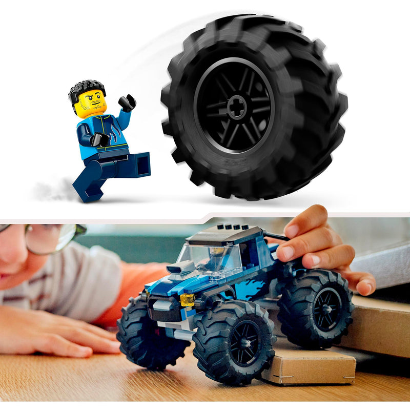Load image into Gallery viewer, Lego city 60402 blauwe monstertruck
