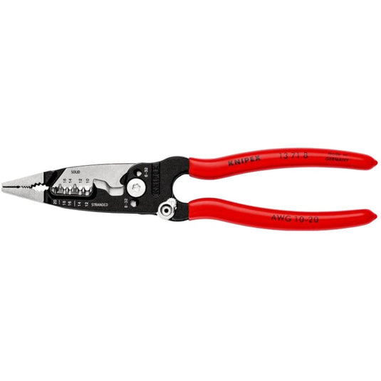 Knipex wirestripper 13 71 8 striptang (rood, amerikaans model)