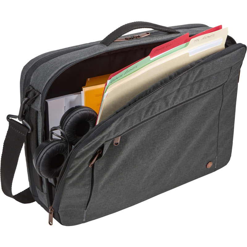 Load image into Gallery viewer, Case logic era 15.6 hybrid briefcase eracv-116-obsidian laptoptas (donkergrijs)
