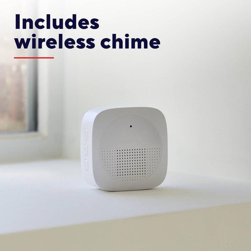 Load image into Gallery viewer, Trust doorcam-3000 slimme wifi deurbelcamera (wit zwart, 2.4 ghz wifi)
