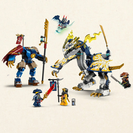 Lego ninjago 71843 rogue's mecha drakenrijder