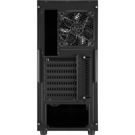 Sharkoon s25-w midi tower behuizing (zwart | 2x usb-a | window)