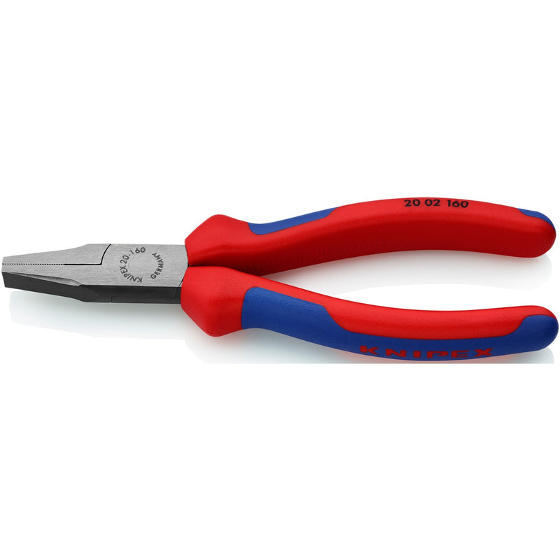 Load image into Gallery viewer, Knipex platbuigtang 20 02 160 grijptang (rood blauw)
