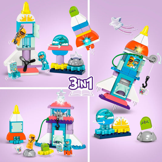 Lego duplo - 3-in-1 ruimteavontuur constructiespeelgoed (10422)