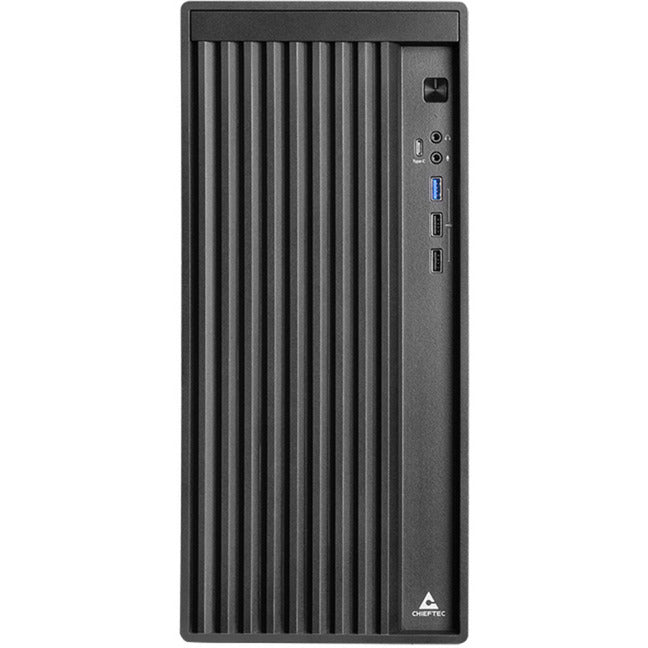 Load image into Gallery viewer, Chieftec uni bs-20b-op mini tower behuizing (zwart | 3x usb-a | 1x usb-c)
