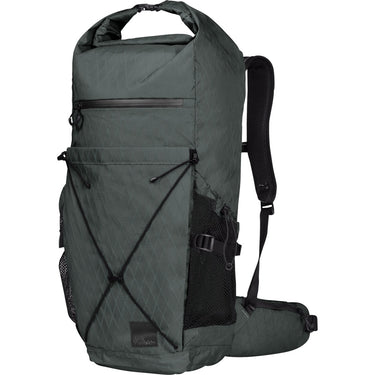 Jack wolfskin wandermood rolltop 30 rugzak (donkergroen, 30.0 liter)