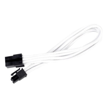 Silverstone 6-polig pcie verlengkabel (wit, 25 centimeter, pp07-ide6w, lite retail)
