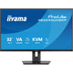 Iiyama prolite xb3294uhscp-b1 31.5 4k uhd monitor (zwart, 2x hdmi, displayport, 2x usb-a, 3x usb-c)