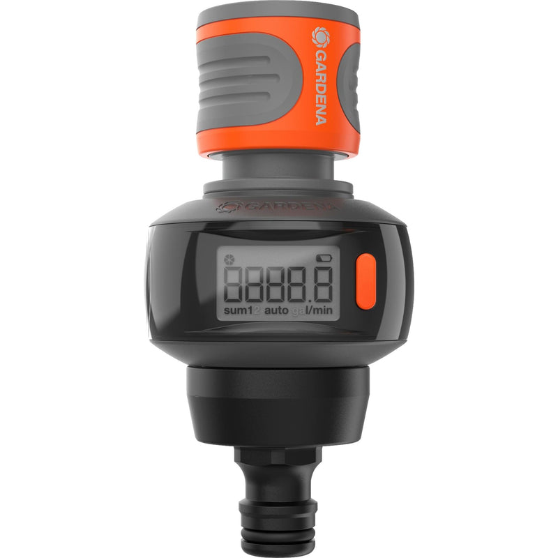 Load image into Gallery viewer, Gardena watermeter aquacount meetapparaat (grijs oranje, 18350-20)
