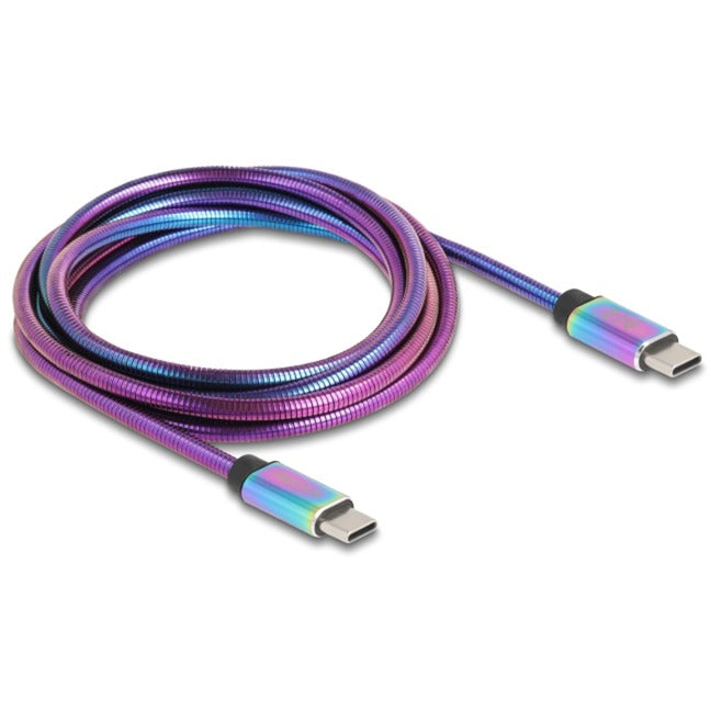 Load image into Gallery viewer, Delock usb 2.0 usb-c kabel, 2 meter (meerkleurig)
