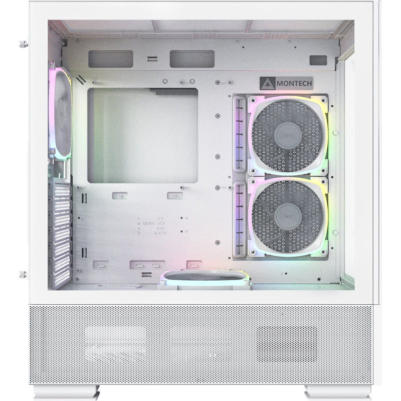 Load image into Gallery viewer, Montech sky two midi tower behuizing (wit | 2x usb-a | 1x usb-c | window)
