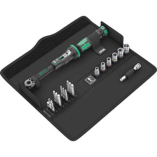 Wera click-torque a6 set 1 - torque wrench 1 4 (2.5-25nm)