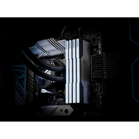 Klevv cras v rgb rog 32 gb ddr5-6200 (2x 16 gb) werkgeheugen (wit, kd5agua80-62b320p, xmp, expo)
