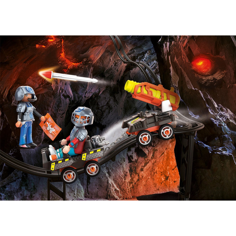 Load image into Gallery viewer, Playmobil dino rise - dino mine raket kart constructiespeelgoed (70929)
