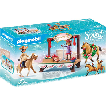 Playmobil spirit - kerstmis concert constructiespeelgoed (70396)