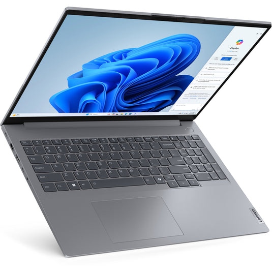 Lenovo thinkbook 16 gen 7 (21mw0081mh) 16 laptop (grijs | ryzen 5 7535hs | radeon 660m | 16 gb | 512 gb ssd)