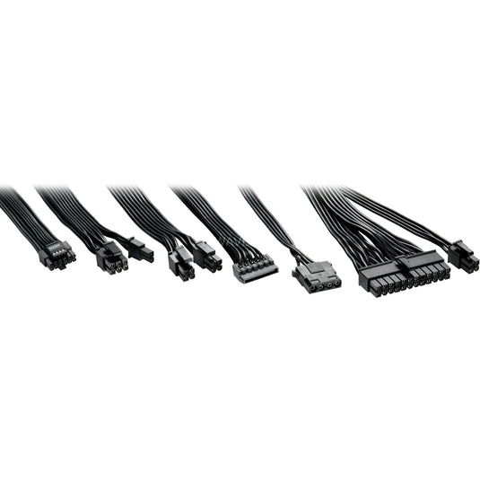Sharkoon rebel p20 sfx modulaire 850 watt voeding (zwart, 1x 12v-2x6, 2x pcie)