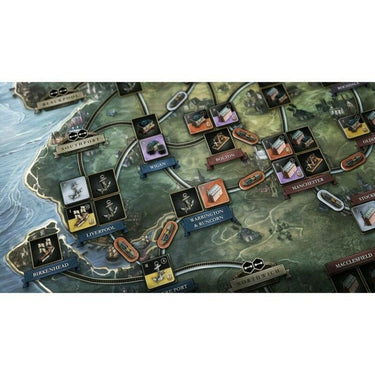Asmodee brass: lancashire bordspel (engels, 2 - 4 spelers, 120 - 180 minuten, vanaf 14 jaar)