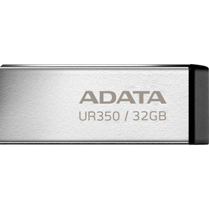 Adata ur350 32 gb usb-stick (nikkel zwart, usb-a 3.2 gen 1 (5 gbit s))