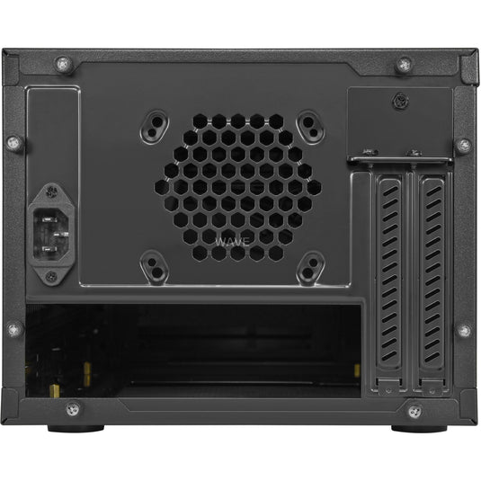Sharkoon qb one mini tower behuizing (zwart | 4x usb-a)
