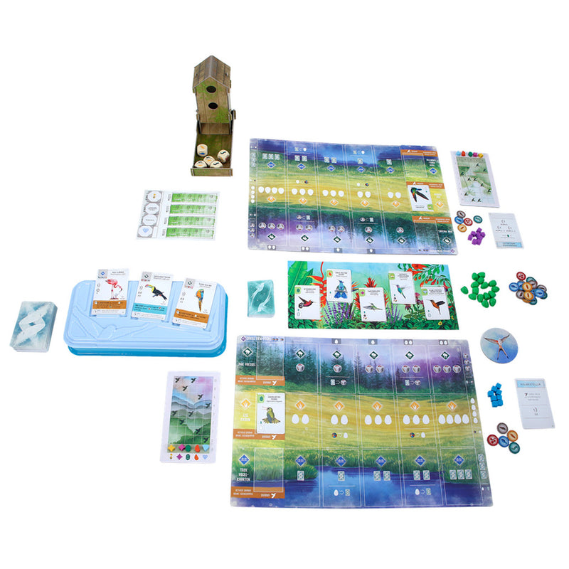 Load image into Gallery viewer, 999games 999 games wingspan: midden- en zuid-amerika bordspel (uitbreiding, nederlands, 1 - 5 spelers, 40 - 70 minuten, vanaf 10 jaar)
