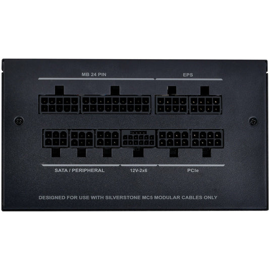Silverstone da750r gold modulaire 750 watt voeding (zwart, 4x pcie)