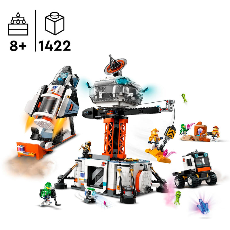 Load image into Gallery viewer, Lego city - ruimtebasis en raketlanceringsplatform constructiespeelgoed (60434)

