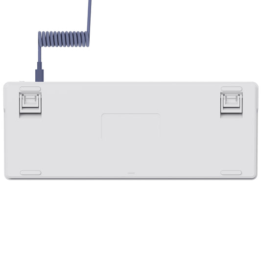 Trust gxt 872 xyra mechanisch tkl-gamingtoetsenbord, gaming toetsenbord (wit, us lay-out, leobog seiya, 80% (tkl), rgb, hot swap)