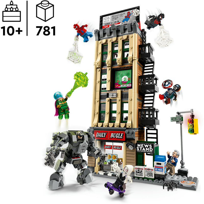 Load image into Gallery viewer, Lego marvel super heroes - spider-man vs. mysterio: de daily bugle constructiespeelgoed (76342)
