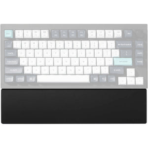 Keychron silicone palm rest voor v1 v1 max v2 v2 max q9 q1 q1 pro polssteun (zwart)