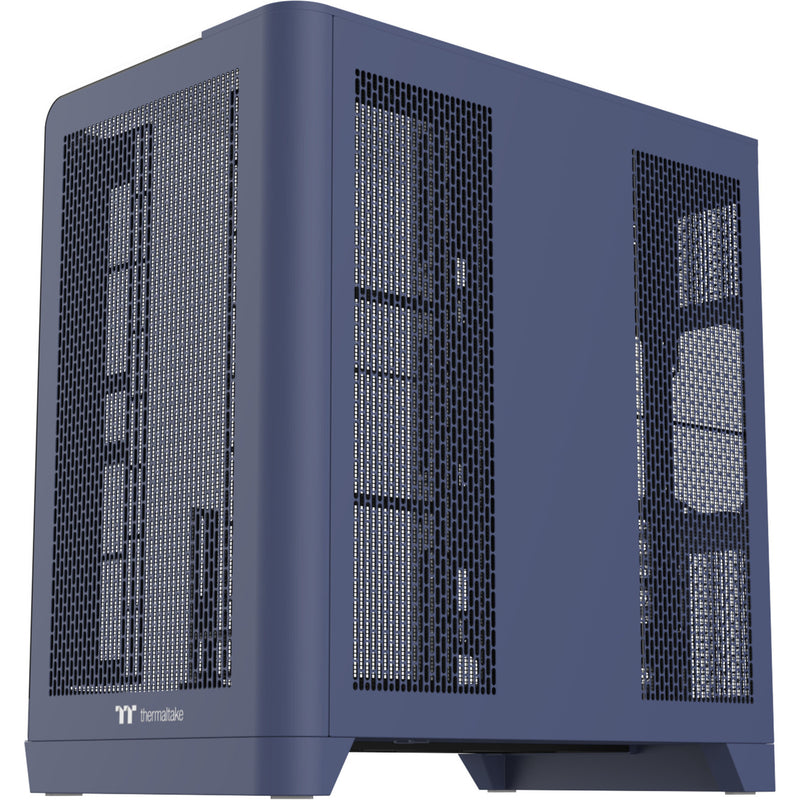 Load image into Gallery viewer, Thermaltake view 390 air future dusk midi tower behuizing (paars | 2x usb-a | 1x usb-c | tempered glass)

