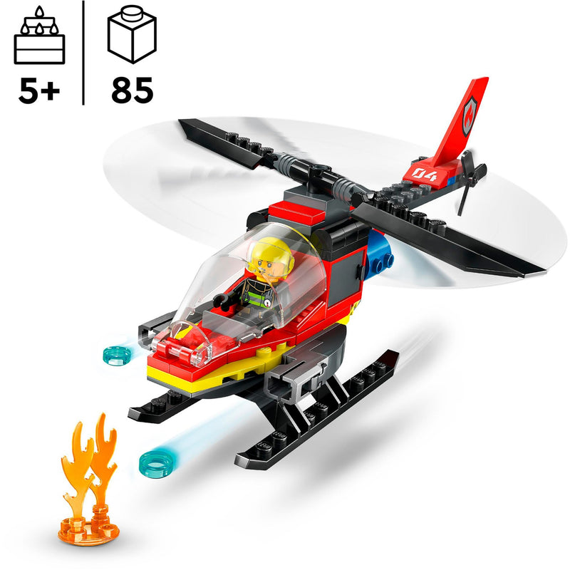 Load image into Gallery viewer, Lego city 60411 brandweerhelikopter
