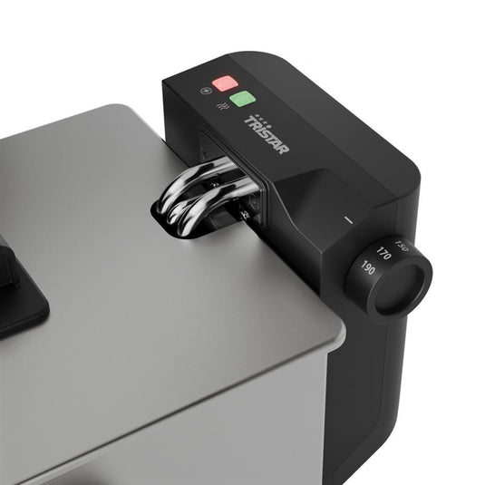 Tristar fr-9334 friteuse frituurpan (zilver, 3 liter)