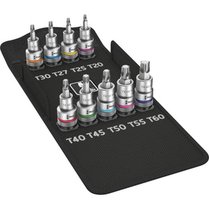 Wera 8767 hmc hf 1 zyklop bit-doppen-set torx dopsleutel (9-delig)