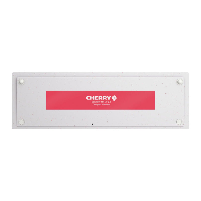Load image into Gallery viewer, Cherry mx-lp 2.1 compact wireless rgb mechanisch toetsenbord (wit, us lay-out (qwerty), mx low profile speed, 65%, rgb, abs keycaps, 2.4 ghz | bluetooth 5.2 | usb-c)
