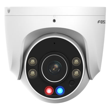 Foscam w5ep, 3k 5mp qhd poe ip camera (wit)