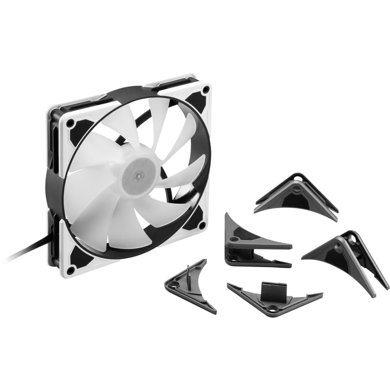 Load image into Gallery viewer, Sharkoon silentstorm 140 pwm rgb case fan (140 x 140 x 25 mm)
