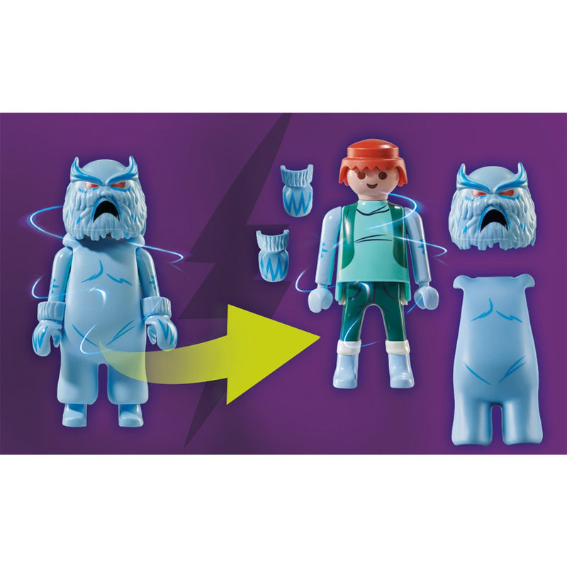 Load image into Gallery viewer, Playmobil scooby-doo! - avontuur met snow ghost constructiespeelgoed (70706)
