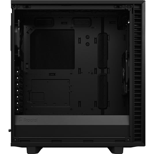 Fractal design define 7 compact midi tower behuizing (zwart | 4x usb-a | 1x usb-c)