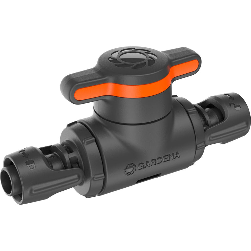 Load image into Gallery viewer, Gardena micro-drip-system afsluit- en reguleerventiel 13 mm (1 2 ) (grijs oranje)
